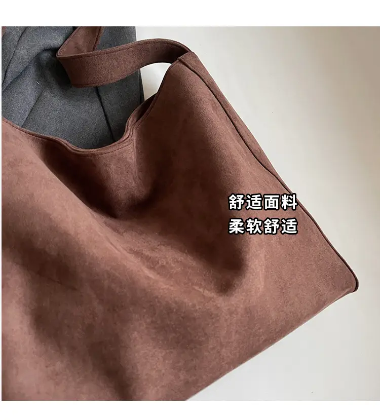Black Large Capacity Commuter Tote Bag — feature 6
