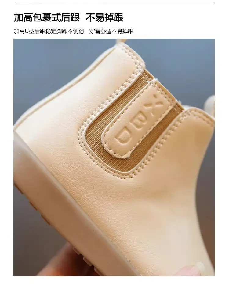 Girls' Leather Ankle Boots Soft Bottom Autumn Winter — feature 6