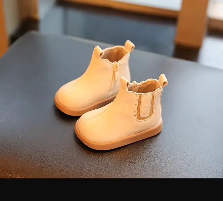 Girls' Leather Ankle Boots Soft Bottom Autumn Winter — feature 9