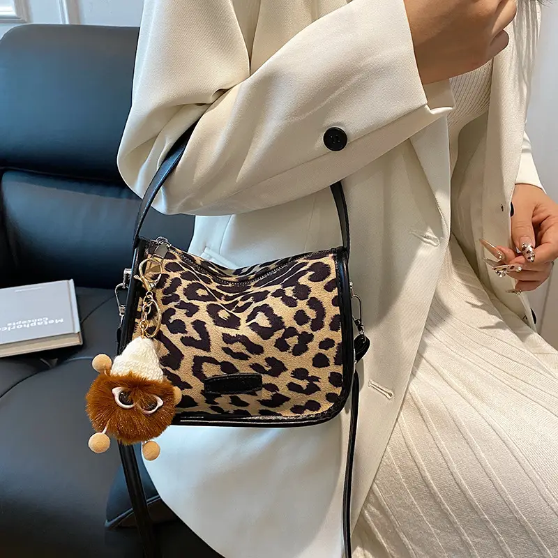 Crossbody Bag Women New High-end Retro Maillard Color