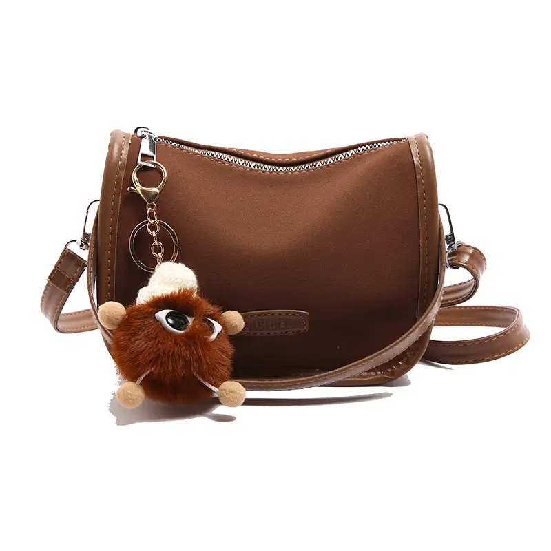 Crossbody Bag Women New High-end Retro Maillard Color