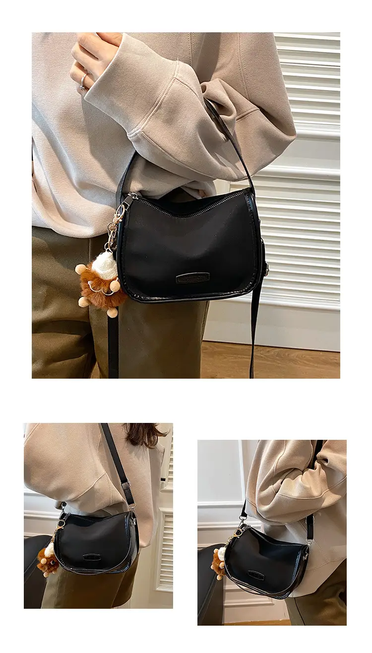 Crossbody Bag Women New High-end Retro Maillard Color — feature 11