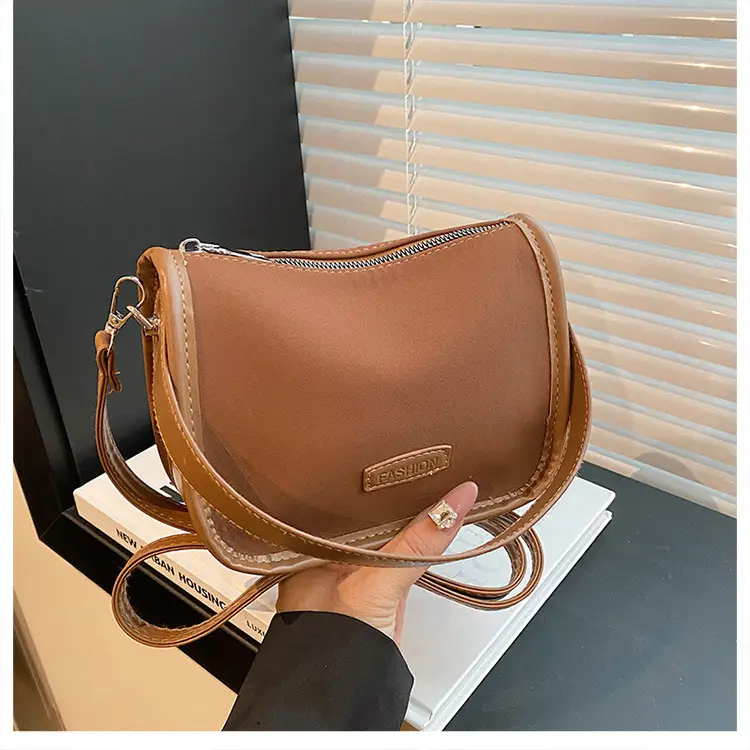 Crossbody Bag Women New High-end Retro Maillard Color — feature 15