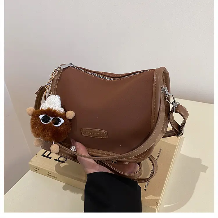 Crossbody Bag Women New High-end Retro Maillard Color — feature 22