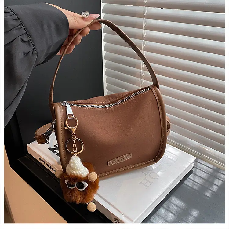 Crossbody Bag Women New High-end Retro Maillard Color — feature 23