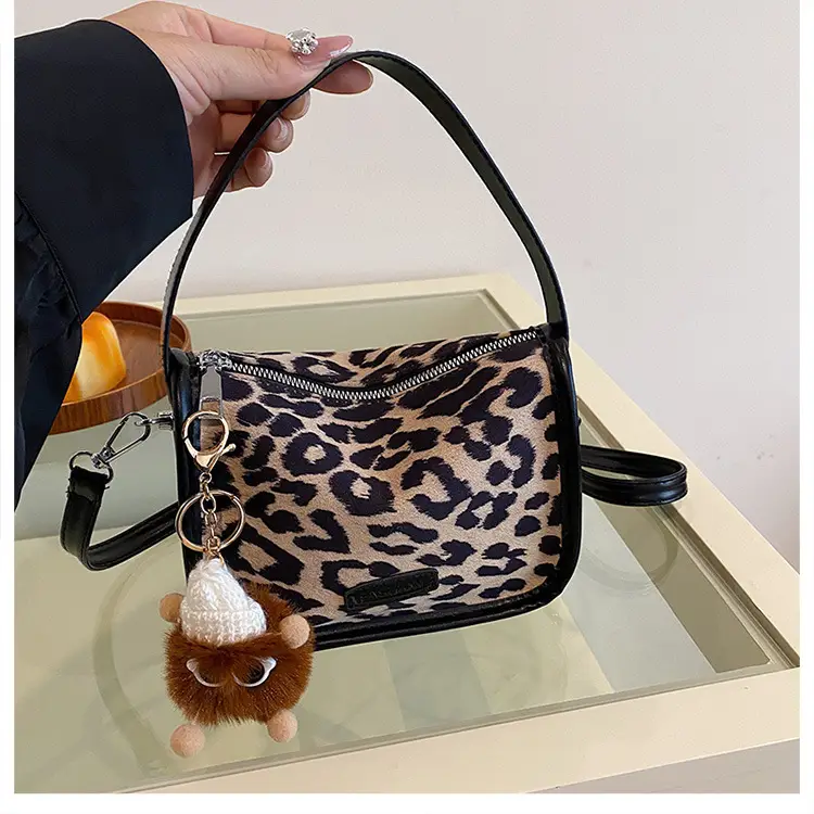 Crossbody Bag Women New High-end Retro Maillard Color — feature 28