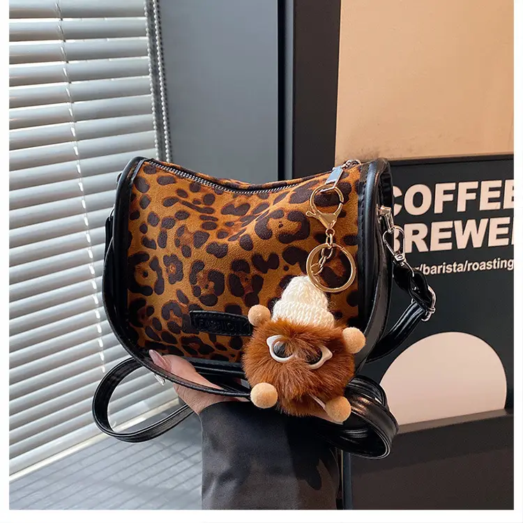 Crossbody Bag Women New High-end Retro Maillard Color — feature 31