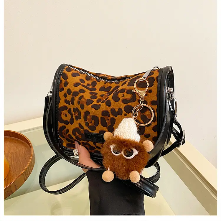 Crossbody Bag Women New High-end Retro Maillard Color — feature 34