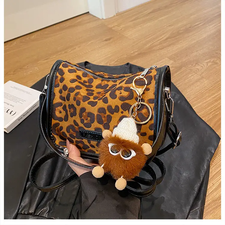 Crossbody Bag Women New High-end Retro Maillard Color — feature 35