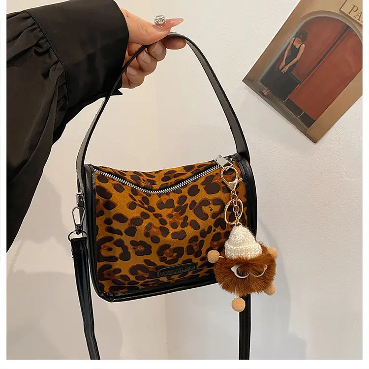 Crossbody Bag Women New High-end Retro Maillard Color — feature 43