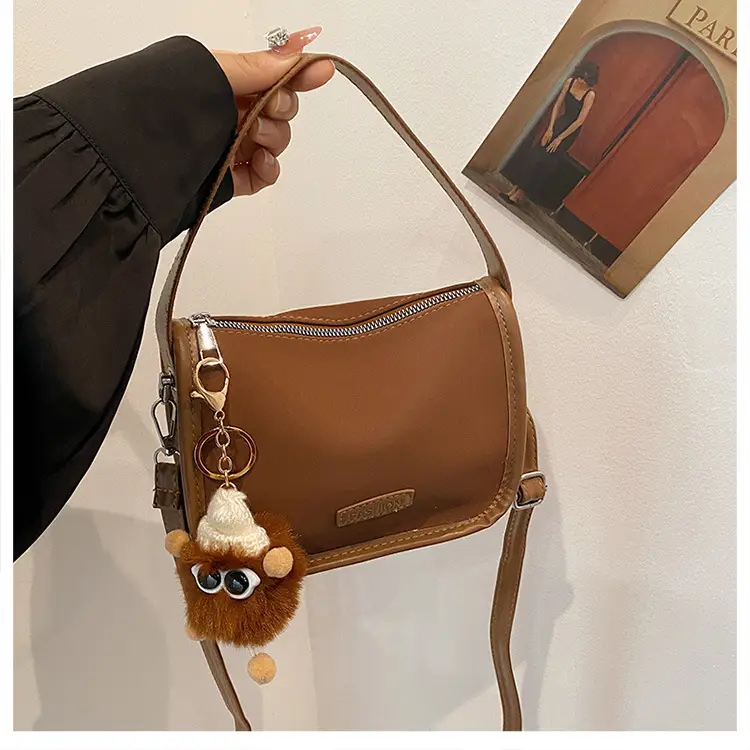 Crossbody Bag Women New High-end Retro Maillard Color — feature 46