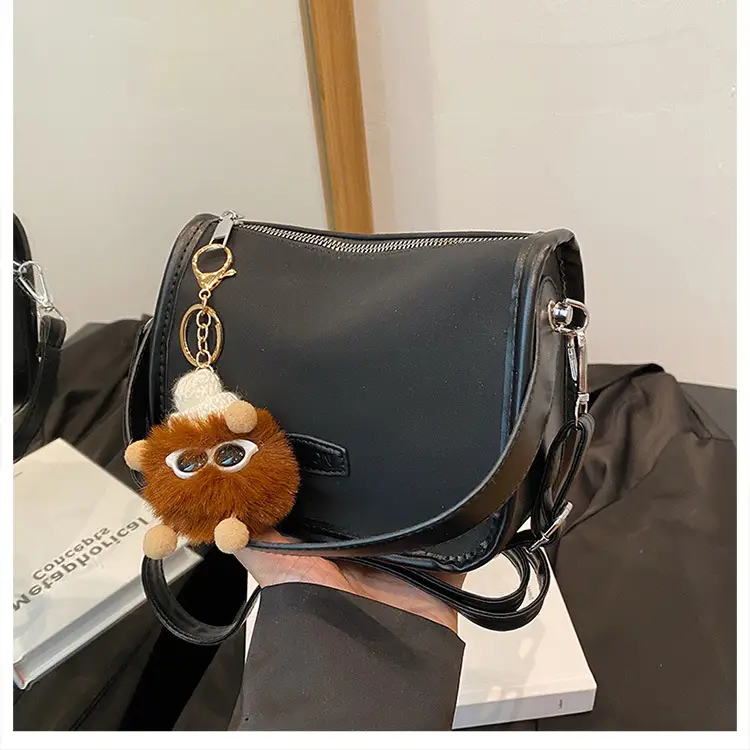 Crossbody Bag Women New High-end Retro Maillard Color — feature 49
