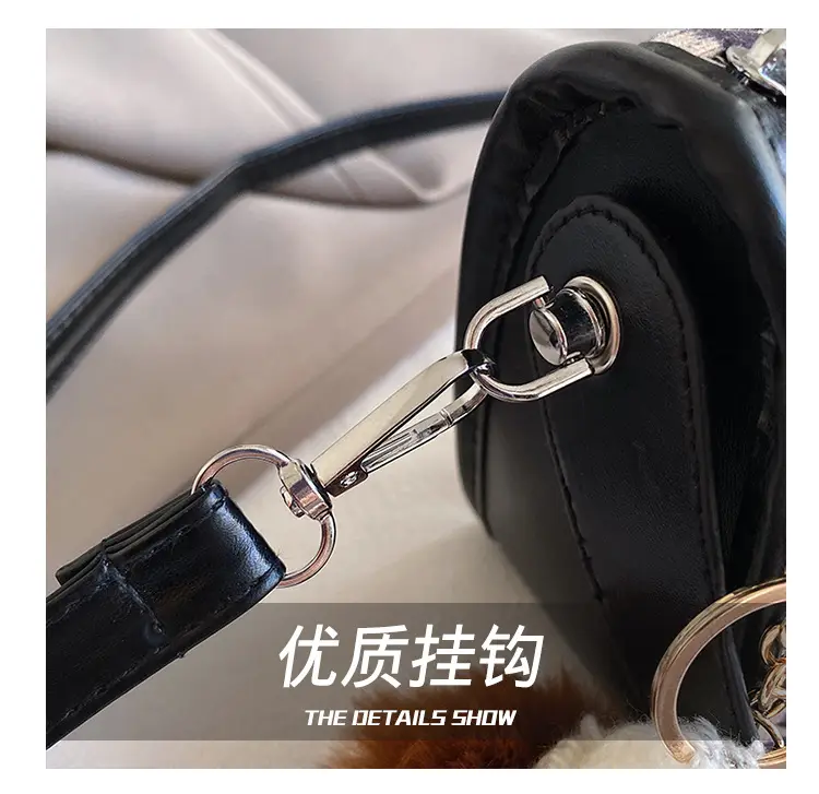 Crossbody Bag Women New High-end Retro Maillard Color — feature 5