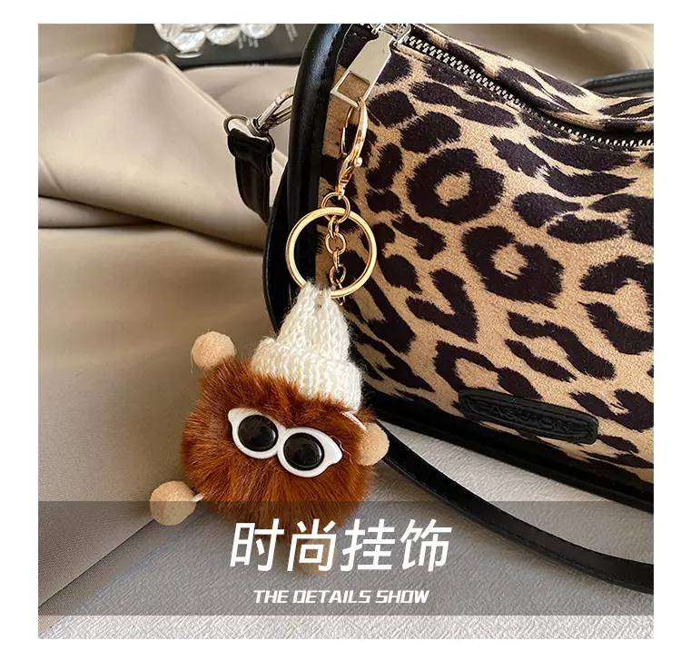 Crossbody Bag Women New High-end Retro Maillard Color — feature 8