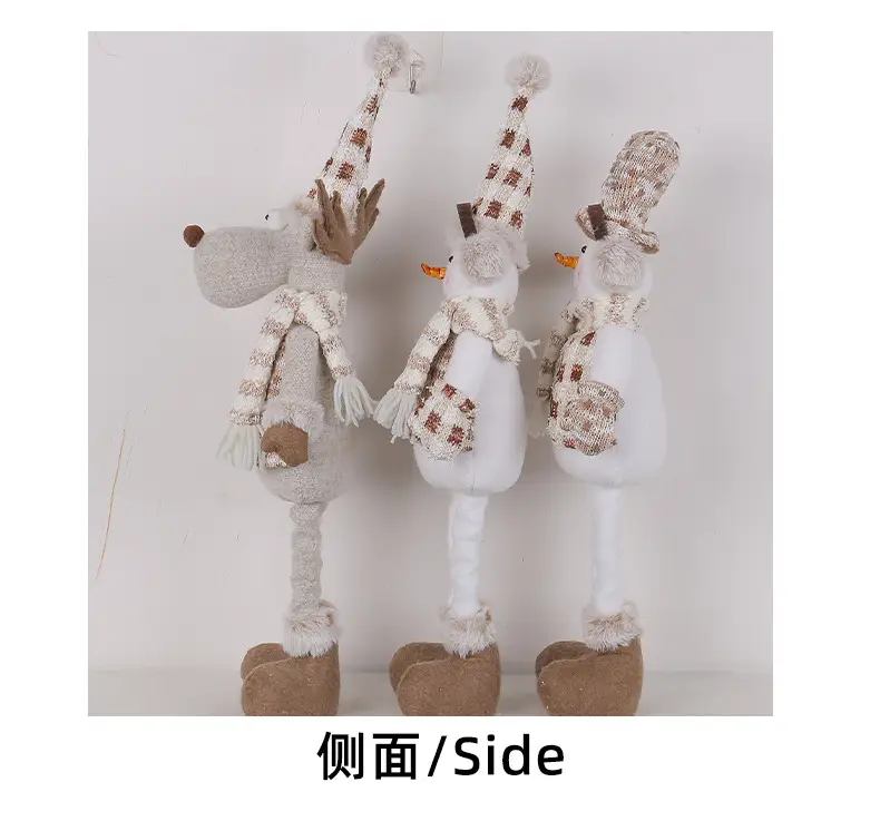 Cross-Border Christmas Snowmen Telescopic Dolls New Knitted — feature 12