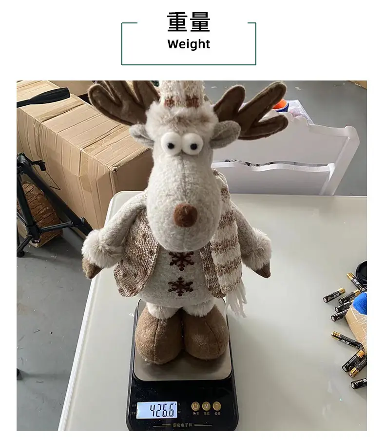 Cross-Border Christmas Snowmen Telescopic Dolls New Knitted — feature 14