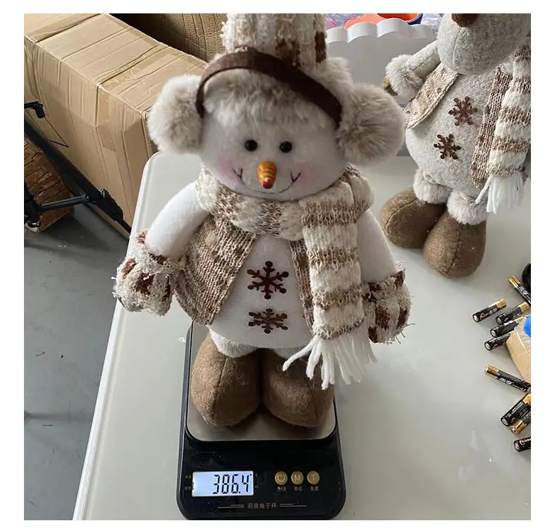 Cross-Border Christmas Snowmen Telescopic Dolls New Knitted — feature 15