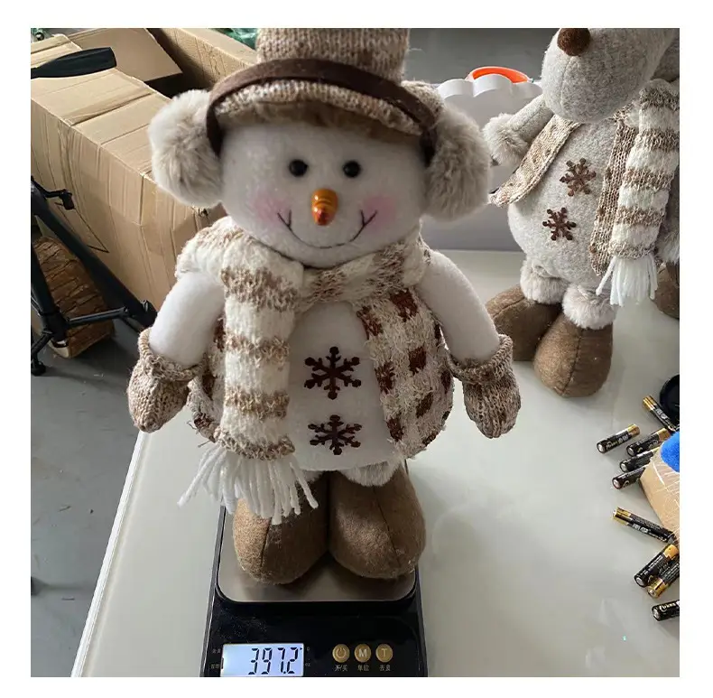 Cross-Border Christmas Snowmen Telescopic Dolls New Knitted — feature 16