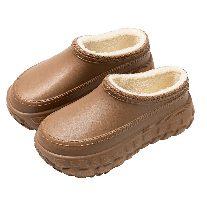 2025 Winter Fleece Lined Cotton Slippers for Women - Image 8