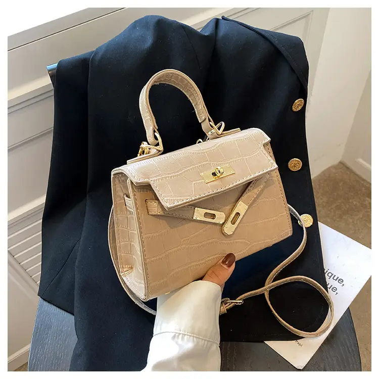 White Croc Leather Shoulder Bag for Women 2024 — feature 29