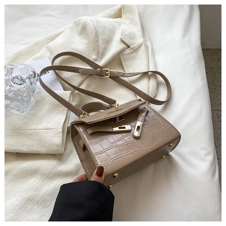 White Croc Leather Shoulder Bag for Women 2024 — feature 30