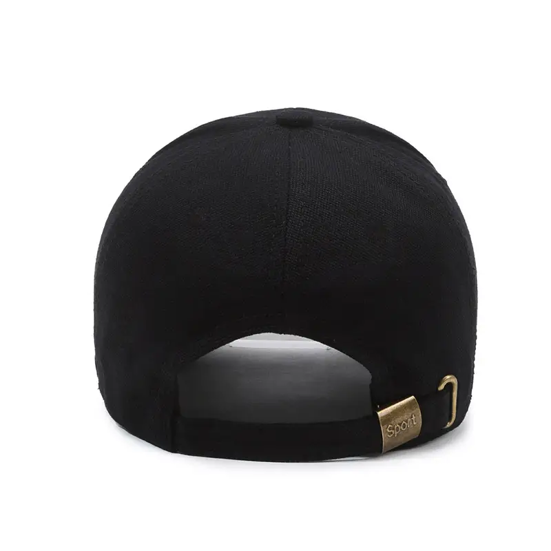 New Embroidered NY Logo Baseball Cap Black - Image 6