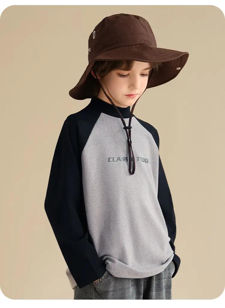 Classic Teddy Boys Long Sleeve T-Shirt Winter Warm Base Cotton Top â feature 16