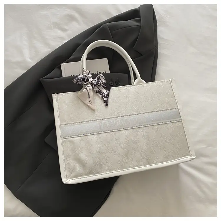 Women Silk Bow Tote Bag Large Capacity 2024 — feature 20
