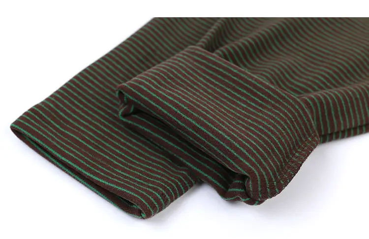 DK Children's Grey Striped Fleece Shirt with High Neck — feature 35