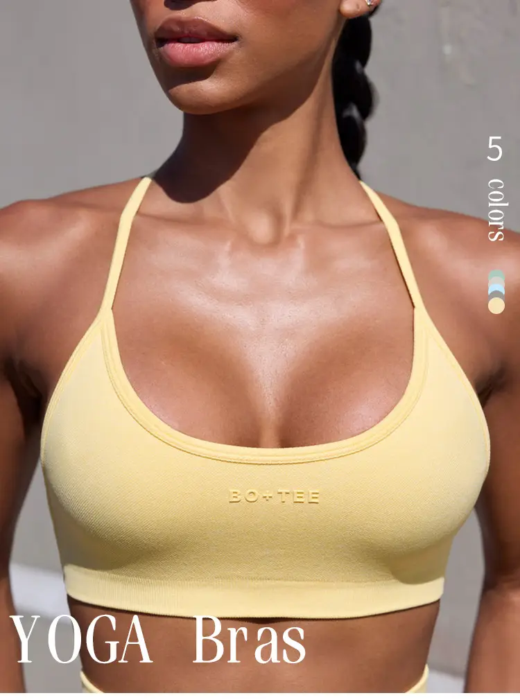 Cross-border BO & TEE Seamless Sports Bra Quick Drying Tight Outdoor Running Fitness Beautiful Back Yoga Sports Underwear — feature 1