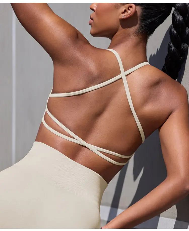 Cross-border BO & TEE Seamless Sports Bra Quick Drying Tight Outdoor Running Fitness Beautiful Back Yoga Sports Underwear — feature 10