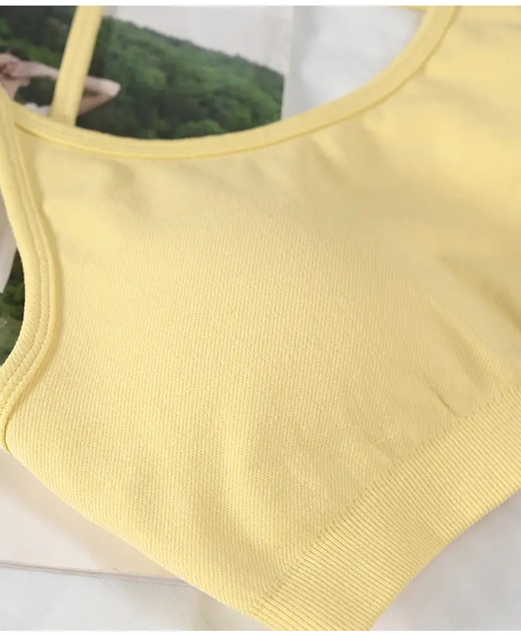 Cross-border BO & TEE Seamless Sports Bra Quick Drying Tight Outdoor Running Fitness Beautiful Back Yoga Sports Underwear — feature 15