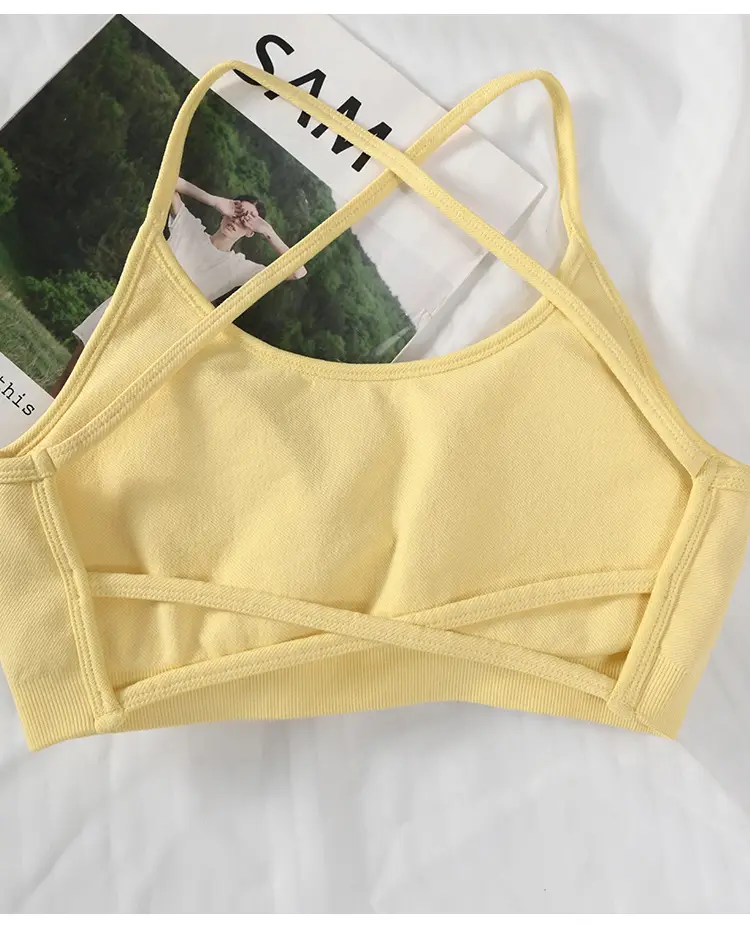 Cross-border BO & TEE Seamless Sports Bra Quick Drying Tight Outdoor Running Fitness Beautiful Back Yoga Sports Underwear — feature 16