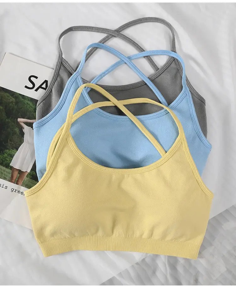 Cross-border BO & TEE Seamless Sports Bra Quick Drying Tight Outdoor Running Fitness Beautiful Back Yoga Sports Underwear — feature 17