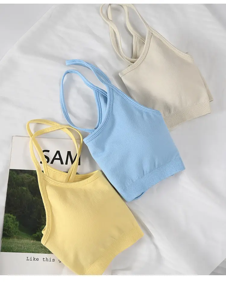 Cross-border BO & TEE Seamless Sports Bra Quick Drying Tight Outdoor Running Fitness Beautiful Back Yoga Sports Underwear — feature 18