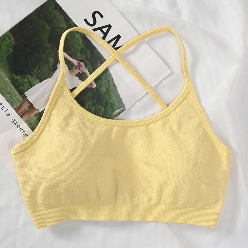 Cross-border BO & TEE Seamless Sports Bra Quick Drying Tight Outdoor Running Fitness Beautiful Back Yoga Sports Underwear