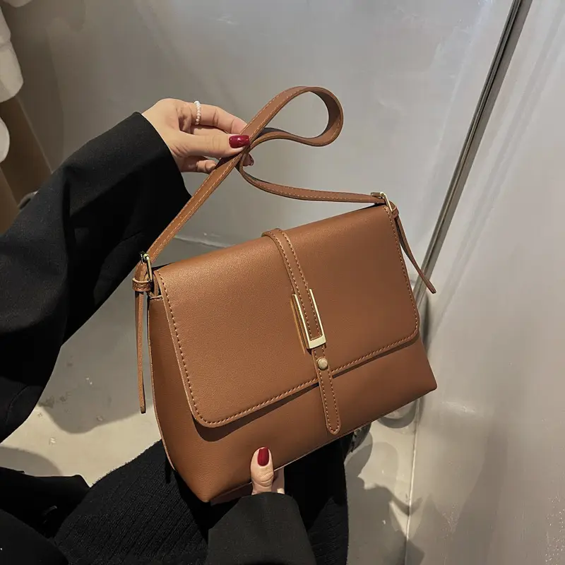 Brown Leather Crossbody Bag for Women 2026 - Image 3