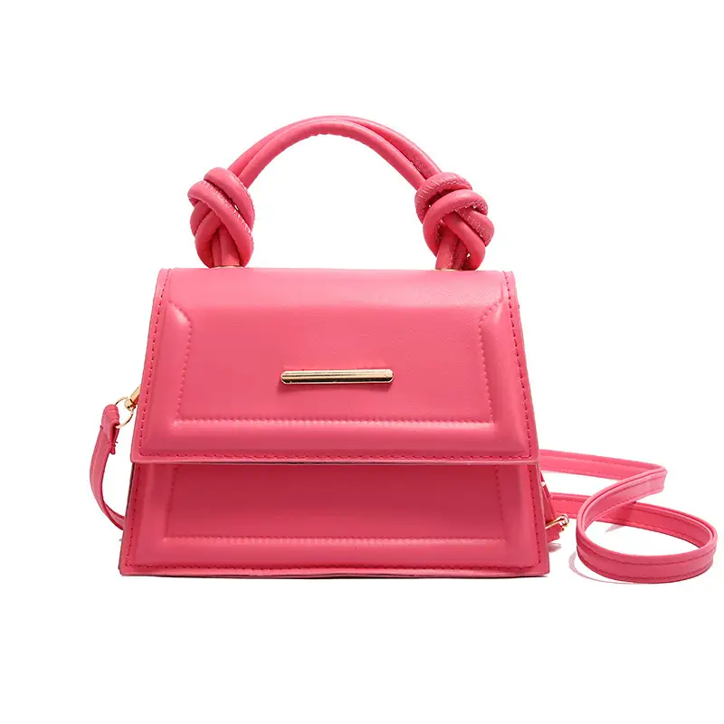 2024 Street Casual Crossbody Bag Pink White Black - Image 9