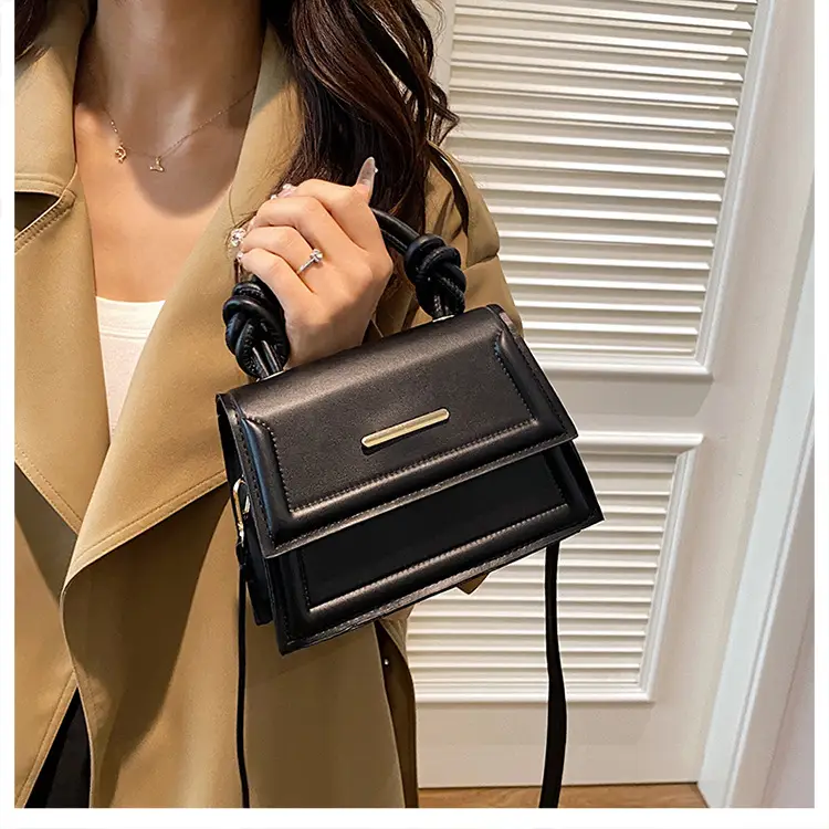 2024 Street Casual Crossbody Bag Pink White Black — feature 11
