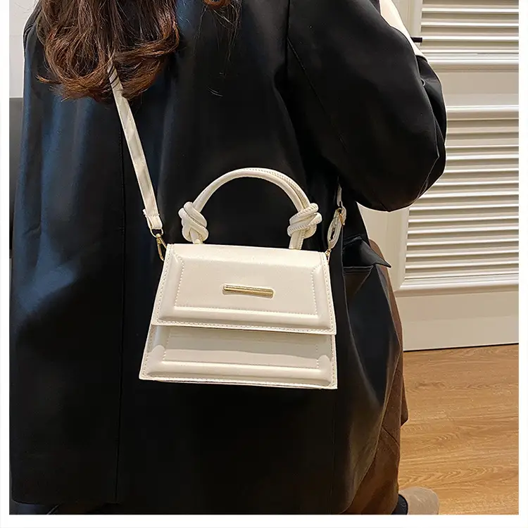 2024 Street Casual Crossbody Bag Pink White Black — feature 17