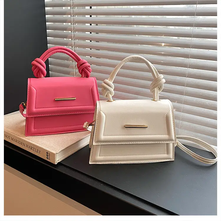 2024 Street Casual Crossbody Bag Pink White Black — feature 27