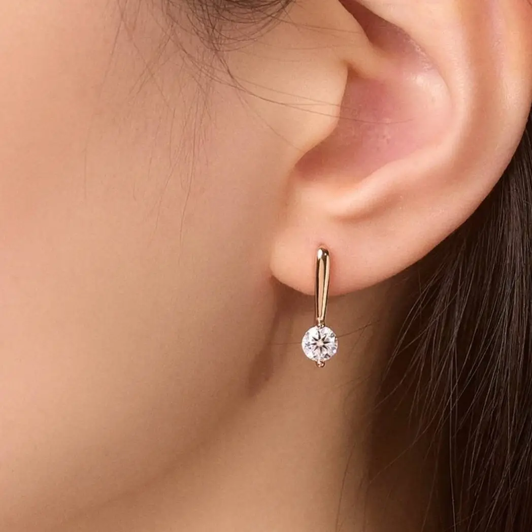 Rose Gold Imitation Earrings for Women