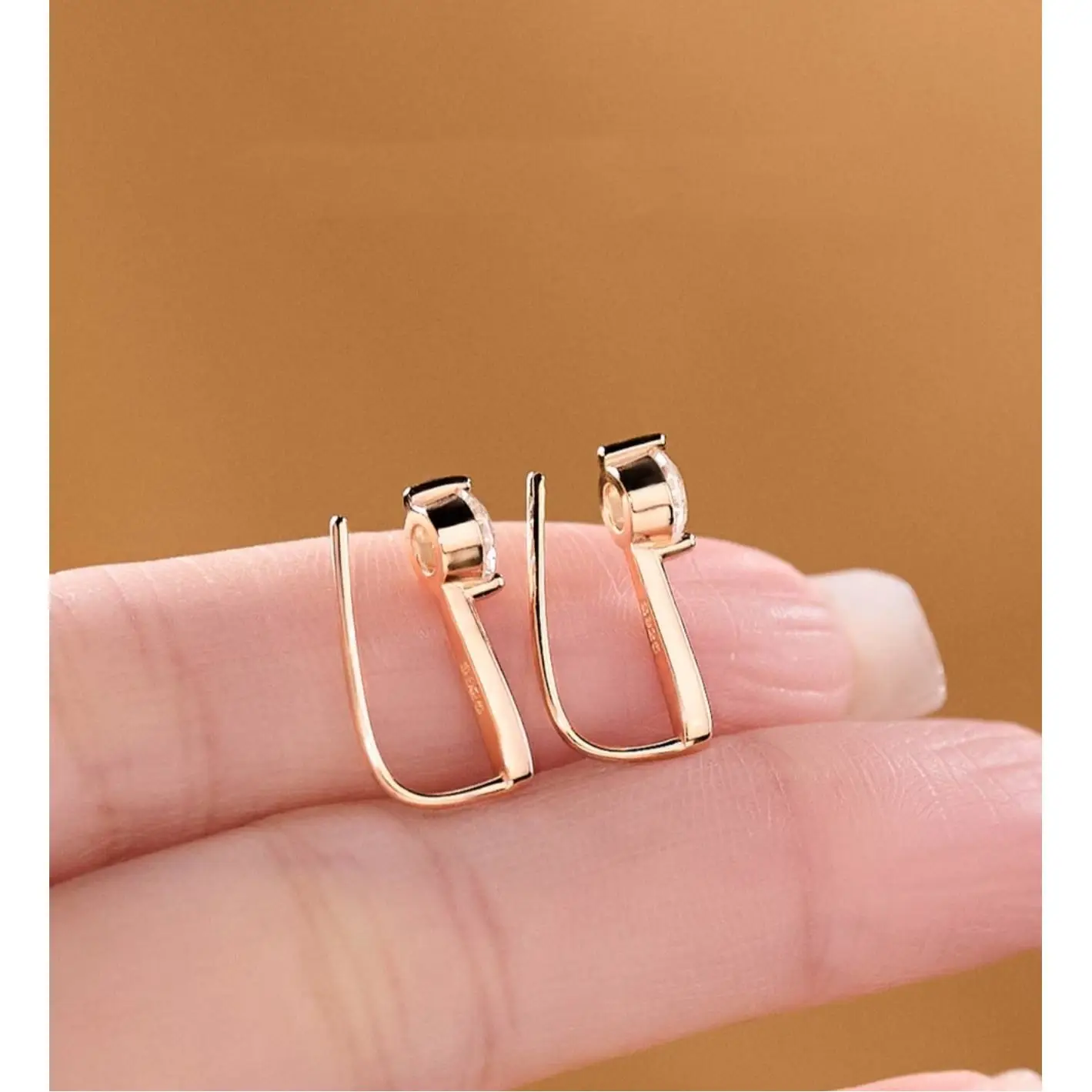 Rose Gold Imitation Earrings for Women — feature 5
