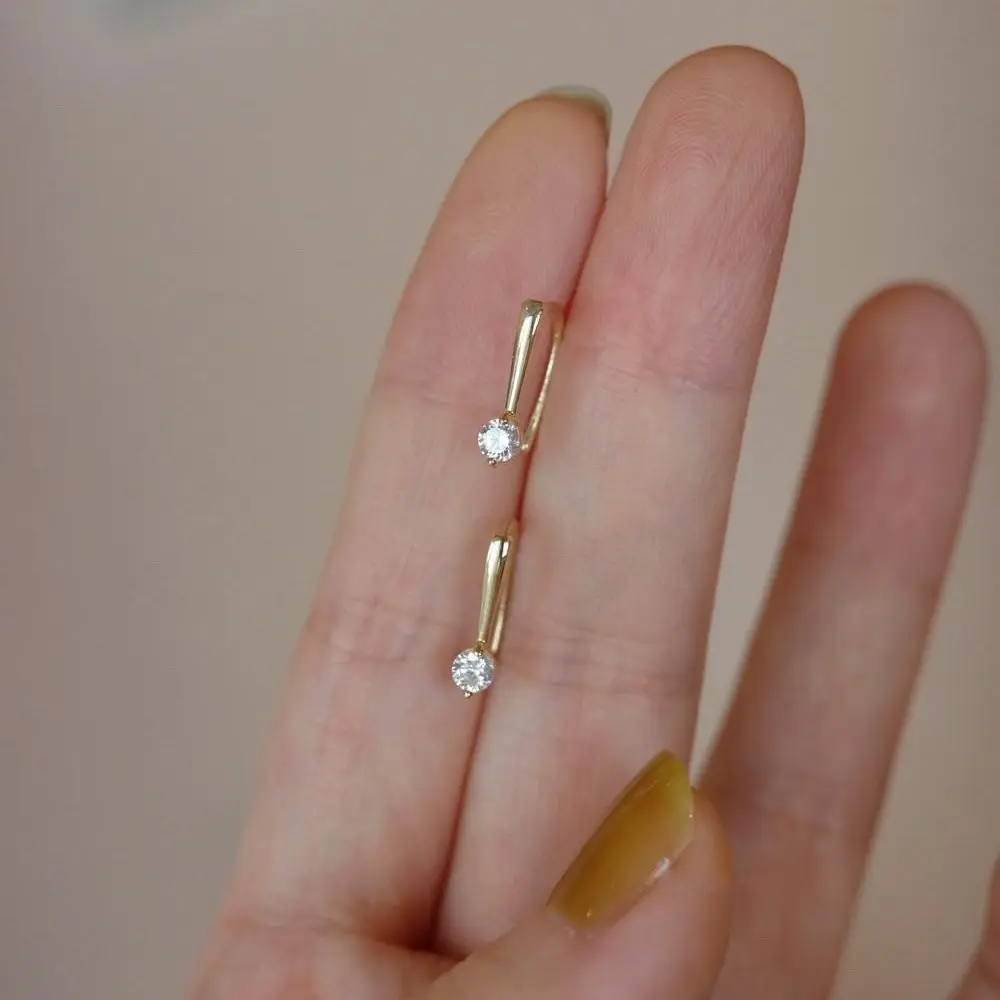 Rose Gold Imitation Earrings for Women — feature 9