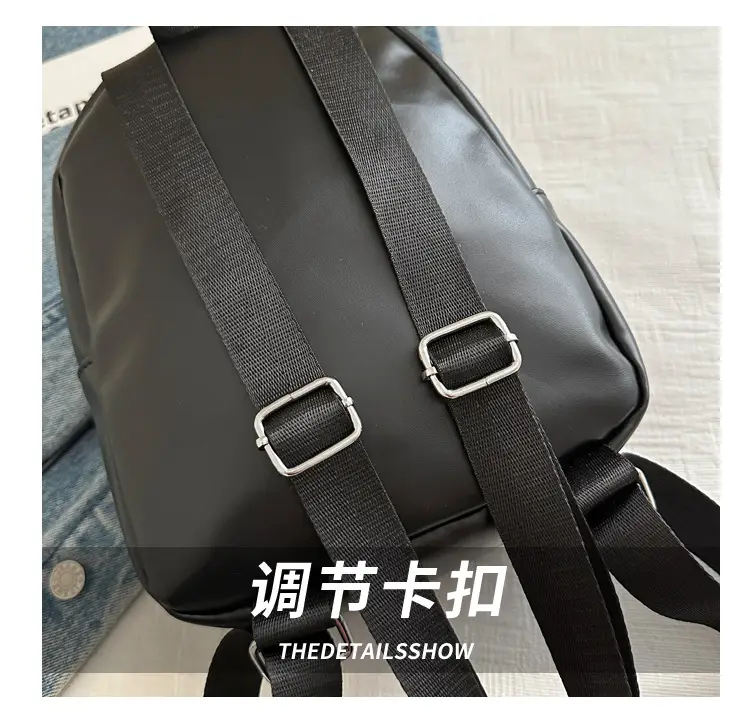 Korean Style Ghost Skull Shoulder Bag Black Multi-use Backpack — feature 5
