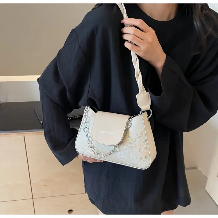 2024 Cross Body Bag Women Transparent Beige — feature 15