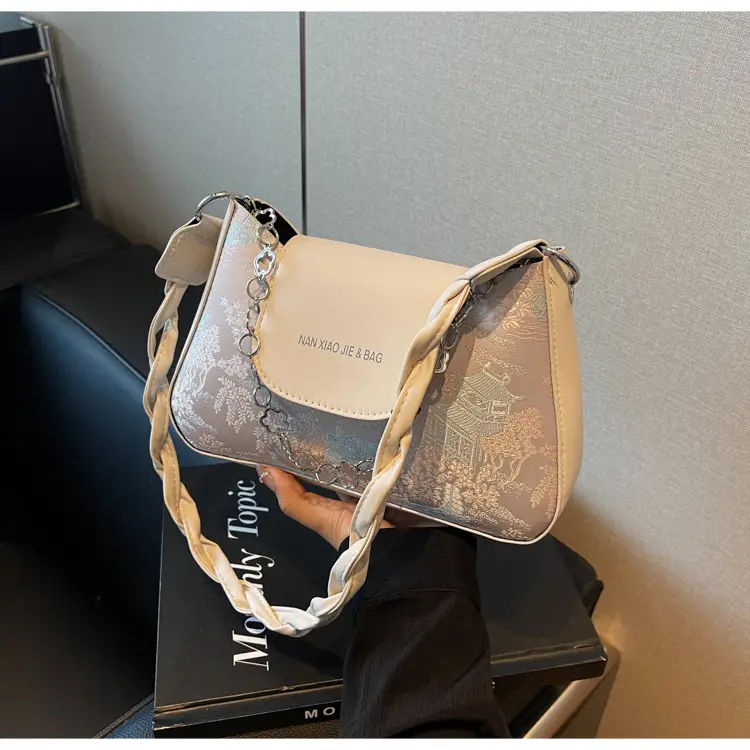 2024 Cross Body Bag Women Transparent Beige — feature 16