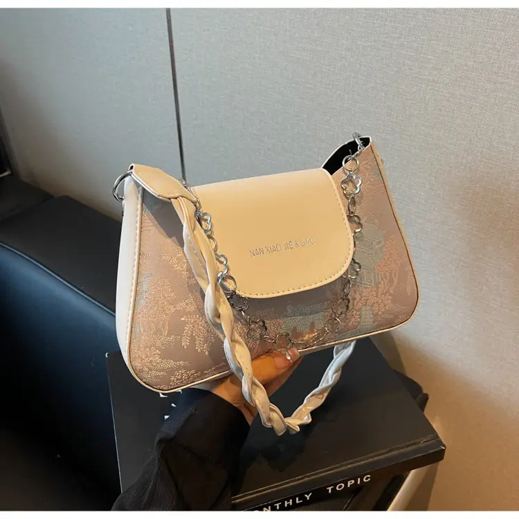 2024 Cross Body Bag Women Transparent Beige — feature 17