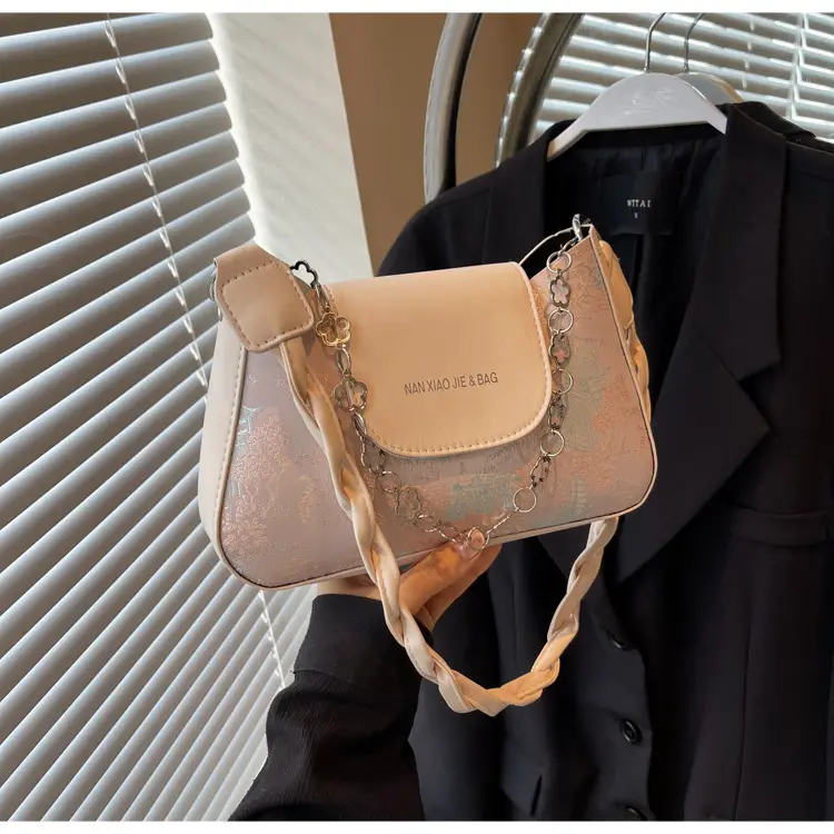 2024 Cross Body Bag Women Transparent Beige — feature 20