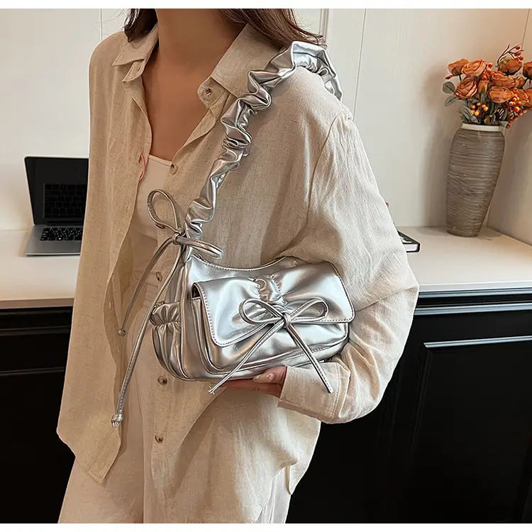Red Korean Fashion Bow Shoulder Bag for Women — feature 22